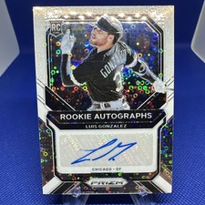 2021 Prizm Luis Gonzalez RA-LG White Donut Circles Prizm /5