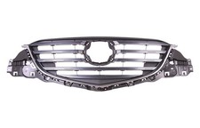Mazda CX-5 13-16 Grille Complete Grey With Chrome Moulding