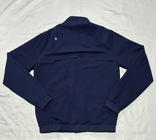 Figs Jacket Mens Extra Small Blue Cobaki Performance Scrub Veterinarian Vet Tech - Picture 2 of 12