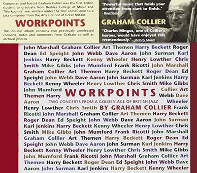 Collier Graham - Workpoints - Collier Graham CD 42VG The Cheap Fast Free Post