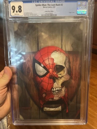 🤩🔥Spider Man: Lost Hunt #2 CGC 9.8 Marvel💎Amazing Cover🔥🔥