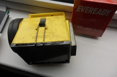 british rail bardische Lampe UND ORIGINAL BATTERIE