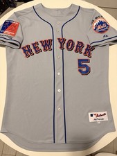 2004 David Wright New York Mets Rookie Majestic Road Jersey sz 48 XL