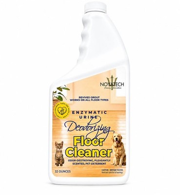 Pet Floor Cleaner for Mopping   Enzyme Urine & Odor Eliminator   Safe for Har...
