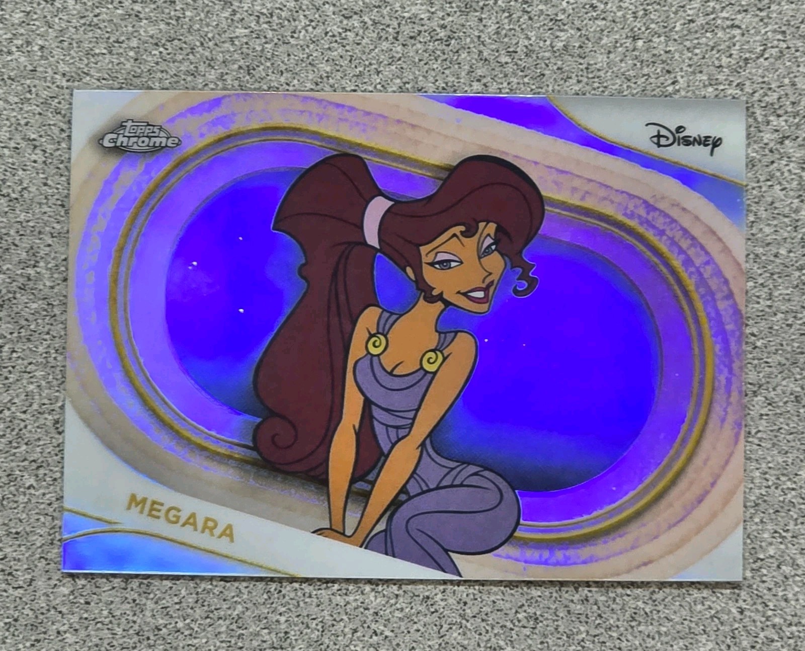 Megara #45 2025 Topps Chrome Disney Base Set - Refractor Insert - Hercules