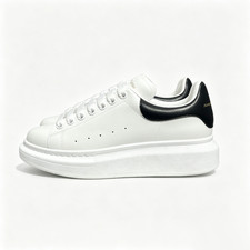 Alexander McQueen Oversized White Black Heel ...