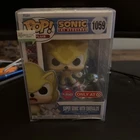 Funko Pop! Plus: Sonic the Hedgehog - Super Sonic with Emeralds (Flocked) #1059
