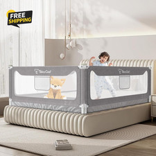 Bed Rail for Toddlers Baby Guard for Twin Full Queen King Bed 74.8 Inch