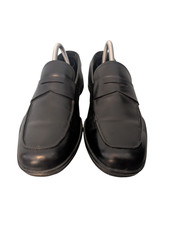 Prada Black Leather Penny Loafers mint condition size 7 UK