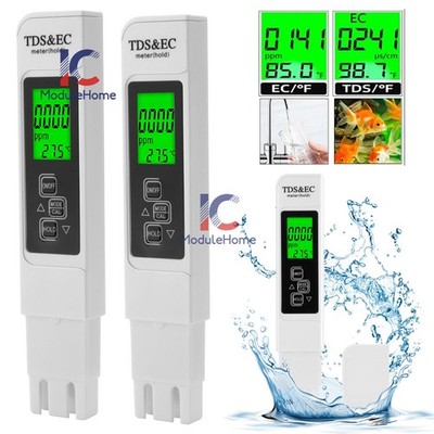 TDS Meter Digital Tester Water Quality Testing Kits fIT Drinking Water 0-9990ppm
