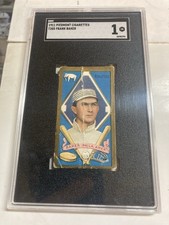 Sgc 1 1911 Piedmont cigarettes T205  Frank Baker Philadelphia *JJSTOYZ * Hof