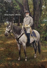 Bradley Schmehl The Gray Fox Robert E Lee Artist Proof Civil War Print  Limited