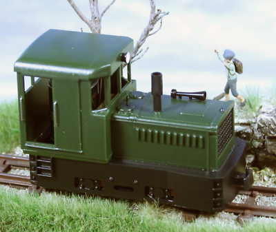 HOn30/HOe MinitrainS 2058 Plymouth Industrial Diesel Locomotive