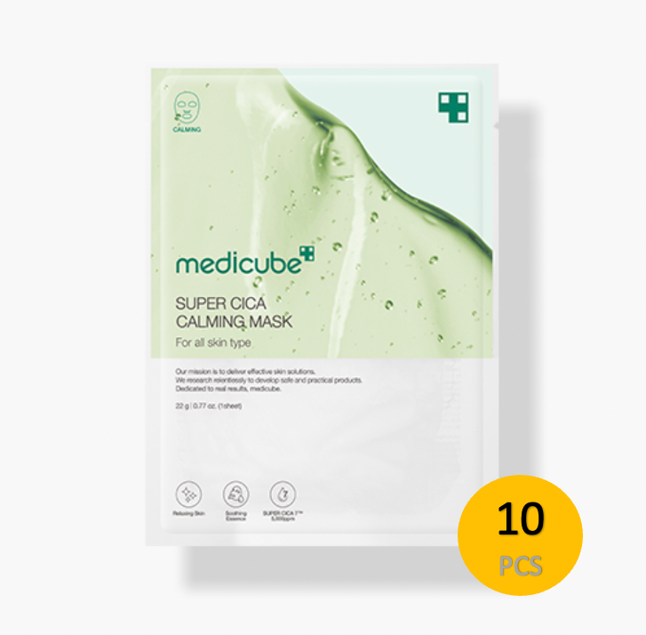 プランエス　medicube シートマスク Qoo10] メディキューブ 【公式正品】 シートマスクパック大容量1