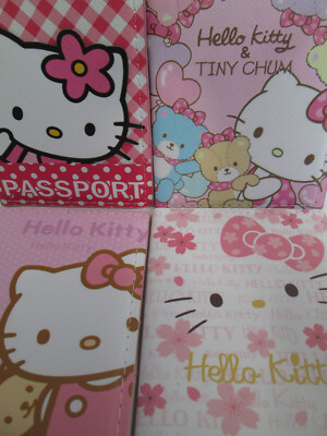 BRANDNEU SUPER SÜSS - HELLO KITTY - REISEPASSETUI - 8 DESIGNS