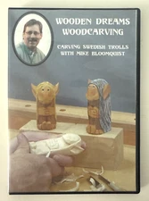 DVD "Carving Swedish Trolls" Wooden Dreams Woodcarving w/ Mike Bloomquist