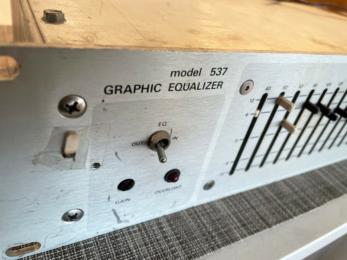 UREI / MODEL 537 GRAPHIC EQUALIZER #2681 - VINTAGE CONDITION | eBay
