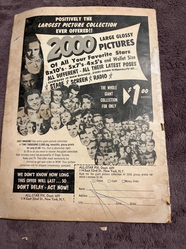 Rare Ebony Magazine January 1954 June Echstine Complete - Picture 2 of 3