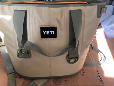 Yeti Hopper 30 Soft Cooler Tote Waterproof Leakproof/ Tan