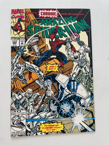 Amazing Spider-Man # 360 NM Marvel Comic Book Venom Carnage 10 J249