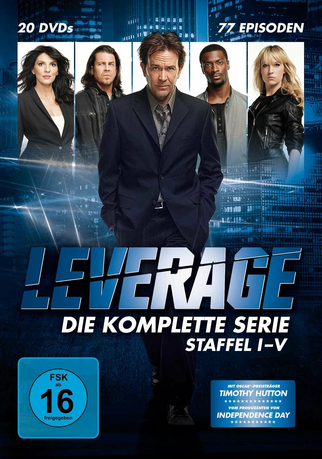 LEVERAGE 15 STAFFEL 1 2 3 4 5 DIE KOMPLETTE SERIE DVD BOX DEUTSCH eBay