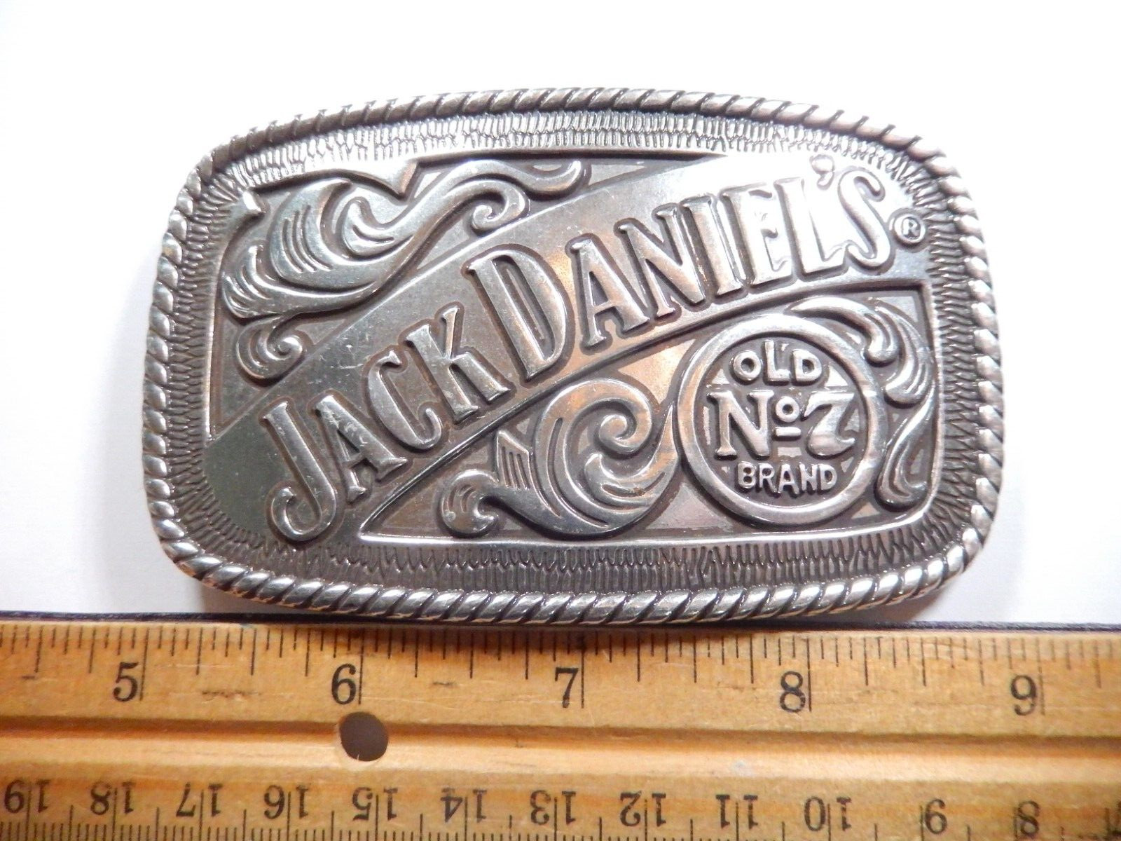 JACK DANIEL'S OLD No. 7 WHISKEY BELT BUCKLE! VINTAGE!… - Gem