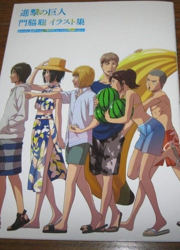 Buy Attack On Titan Illustration Art Book Satoshi Kadowaki Wit Studio Anime Japan Online In South Korea