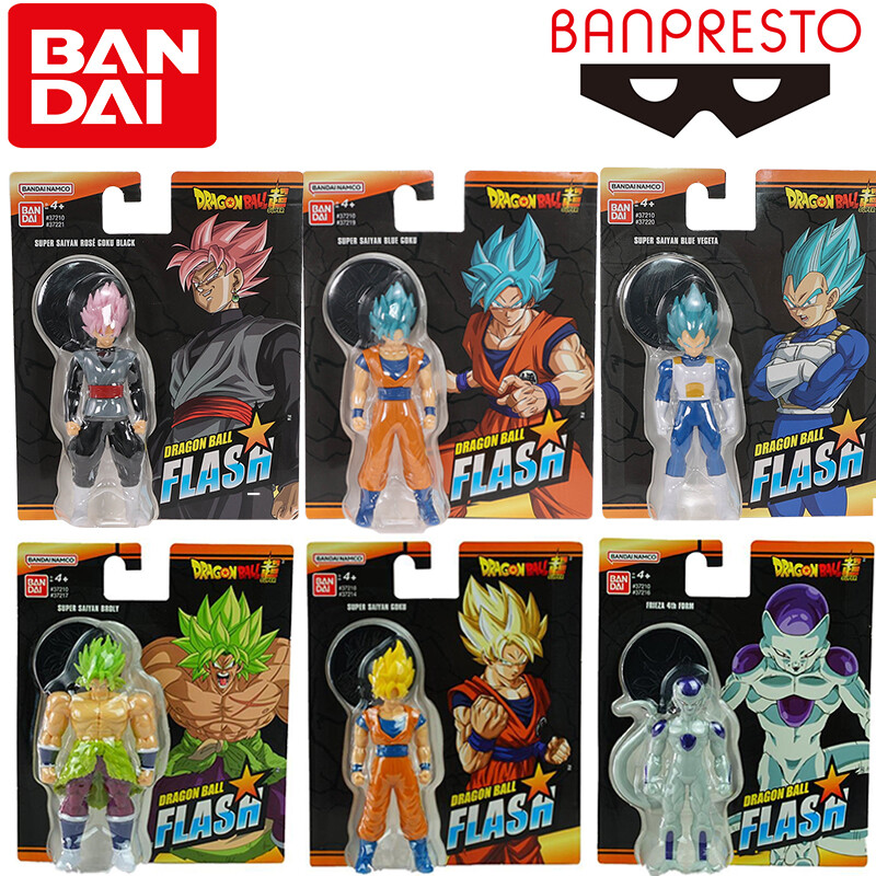 Figura de Acción PVC Bandai Genuina Dragon Ball Z Juguetes Colección Muñeca Modelo Regalos