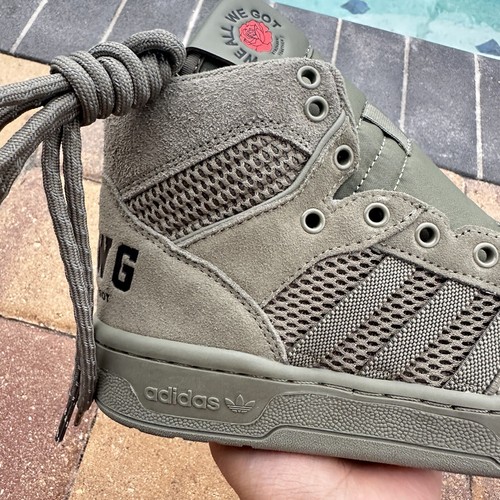 Adidas Fat Tiger Workshop x Rivalry Hi We All We Got Men's Shoes FX3470 Size 4.5 - Picture 13 of 14