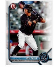 Jose Salas Miami Marlins 2022 Bowman Draft