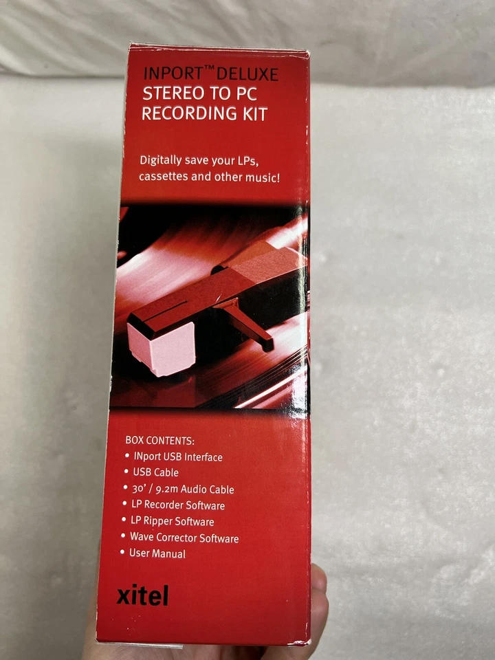 Xitel Inport Audio Recording Kit Import To Your Computer w/ USB & RCA cables - Image 4 of 4