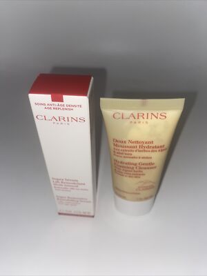 Clarins 2-PC Super Restorative Remodeling Serum 10ml & Hydrating Gentle Cleanser