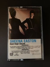 SHEENA EASTON BEST KEPT SECRET Cassette Tape 1983 Rock Pop Rare