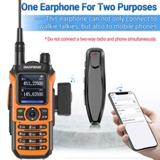 1 Pack Baofeng Uv-21 Pro FM Walkie Talkie Long Range Tri Band Two Way Radios Kit
