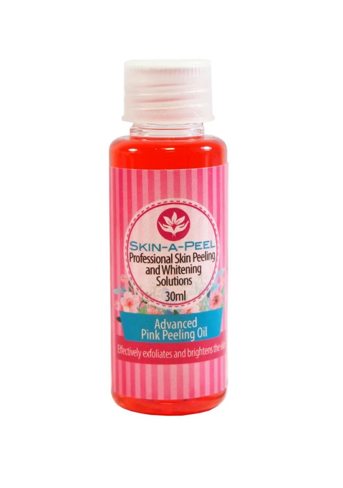 SKIN-A-PEEL ADVANCED PINK PEELING OIL PEELING SOLUTION LIGHTENING FACE BODY - Image 3 of 4