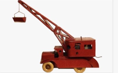 CHARLES ROLLET Gros Camion Grue En Tole Mecanique EUR 150,00 - FR