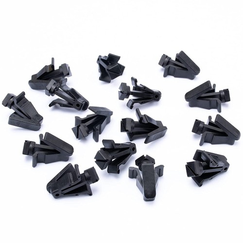 20PCS Front Grille Clips For NISSAN Patrol GQ Y60 Navara D22 Ford Maverick Black - Picture 7 of 8