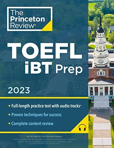 Princeton Review TOEFL iBT Prep with Audio/Listening Tracks， 2023: Practice Test + Audio + Strategies &amp; Review (2023) (College Test Preparation) [ペーパーバック] The Princeton Review Princeton Review TOEFL iBT Prep with Audio/Listening Tracks
