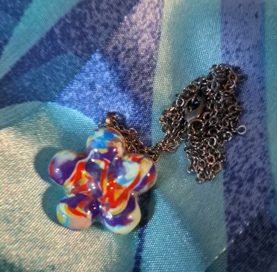 Flower Power Series: Flower Shaped Pendant (Small)