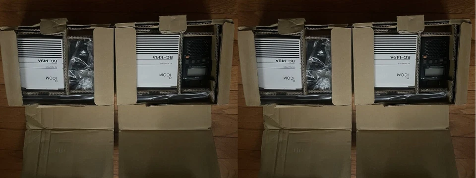 Icom IC- R5 Receiver Radio LOT OF 4 Handheld Portable Communications Wideband - Image 3 of 4