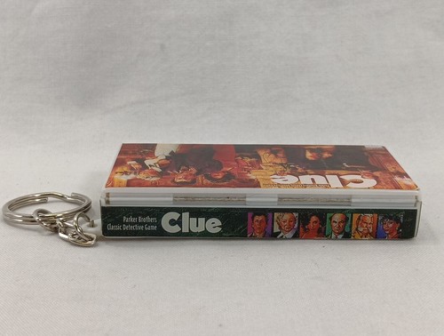 Lote de llaveros mini juego MONOPOLY & CLUE tablero real y piezas de juego Hasbro 1998 - Imagen 7 de 9