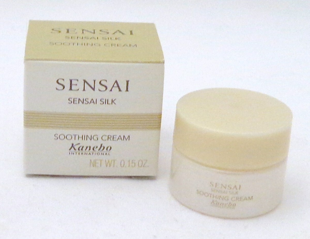 KANEBO SENSAI SILK SOOTHING CREAM 0.15 oz./4.6 mL-NEW-BOXED