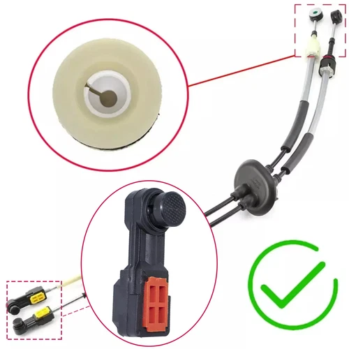 Gear shift Linkage Cable Repair Kit For Citroen Berlingo Peugeot Partner Tepee - Picture 9 of 10