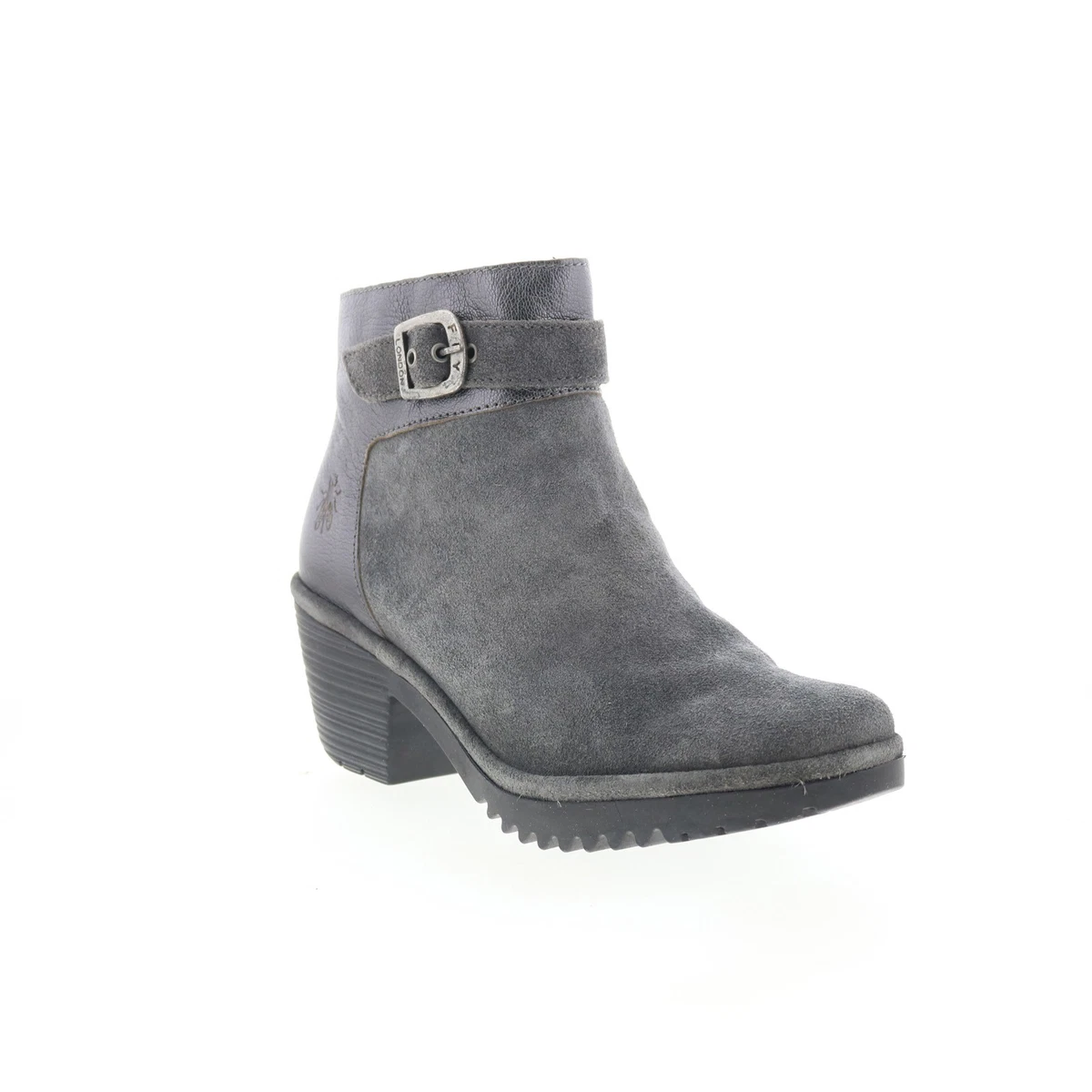 Chaussures Fly London Femme Taille 36 UK3, Talon Moyen, Grises