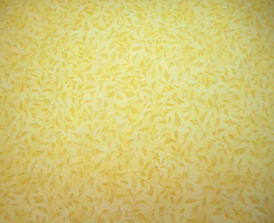 Cotton Fabric By The Yard Through The Seasons Vines Dusty Yellow Eleanor Burns C