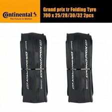 Image of 2pcs Continental Grand Prix Tr Tubeless 700*25c/28c/30c/32c Floding Black/Brown