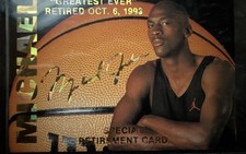 1995 COLLECTOR'S CHOICE CRASH THE GAME SCORING C1 MICHAEL JORDAN JAN.30-SILVER