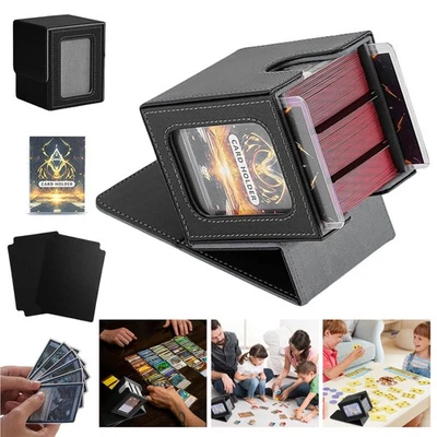 MARKENLOS Magic Deck Box MTG Commander Display Sammelkartenbox Karten Aufbewahrungsbox DE