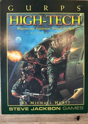 GURPS - High Tech - Spielbögen - Steve Jackson Games