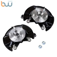 Front Left & Right Steering Knuckle Assembly For Honda Civic 2013-2015 1.5L 1.8L